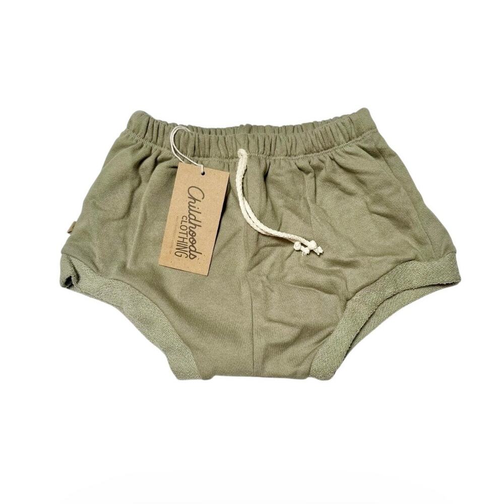 NWT Childhoods Vetiver Shortie Shorts Size 8/9